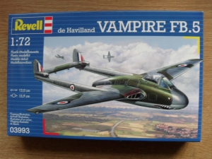 REVELL 1/72 03993 VAMPIRE FB.5